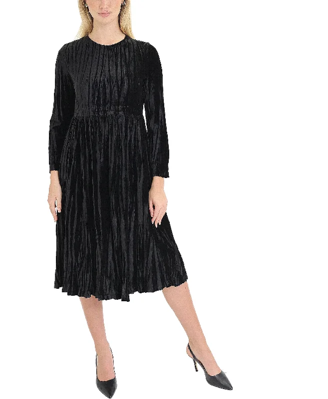 Trendy Items Velvet Midi Dress