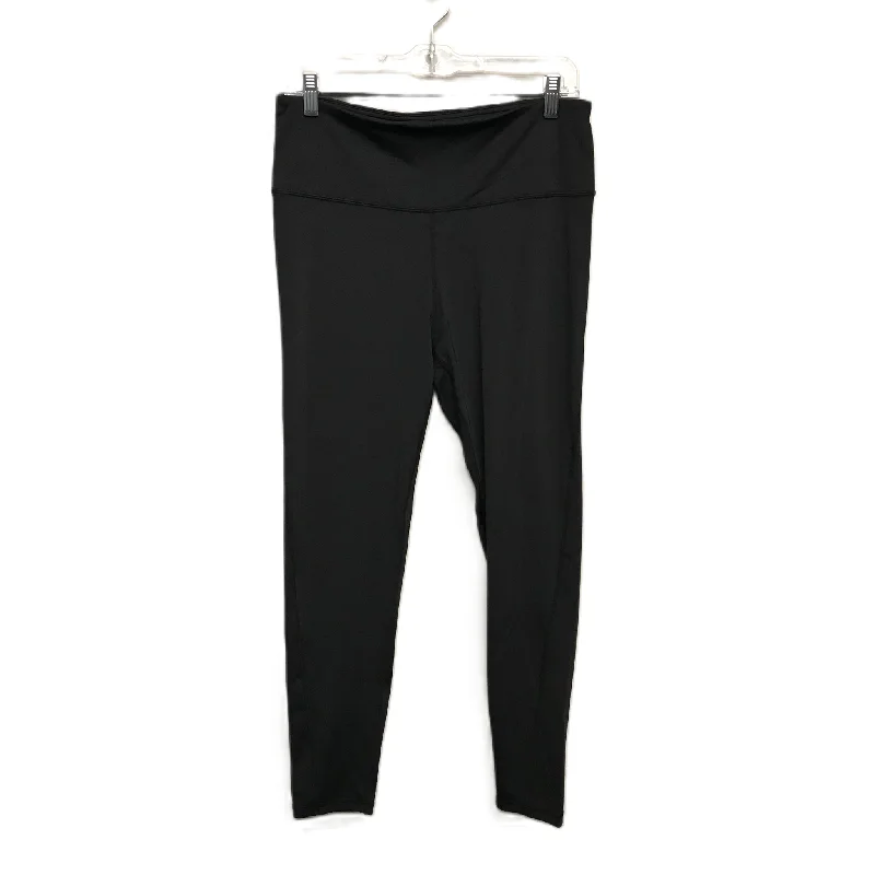 Athletic Leggings By Mono B In Black, Size: Xl