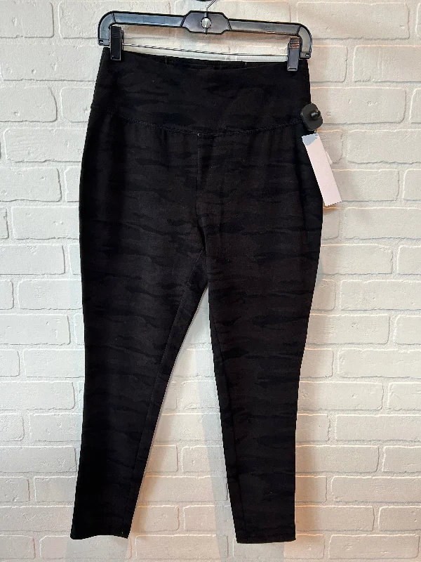 Athletic Leggings By Talbots In Black, Size: 8petite