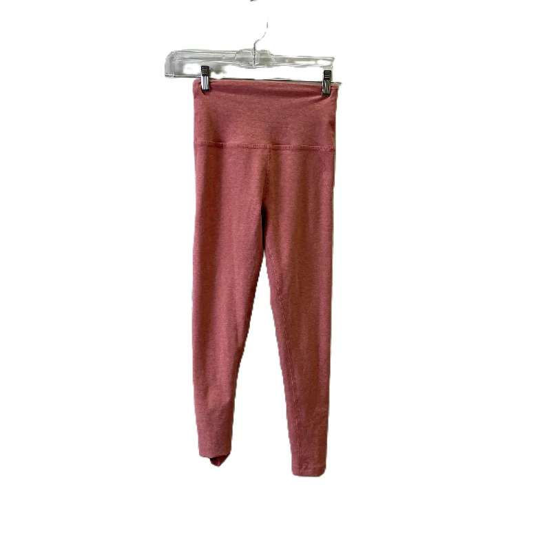 Athletic Leggings Capris By Beyond Yoga In Pink, Size: Xs