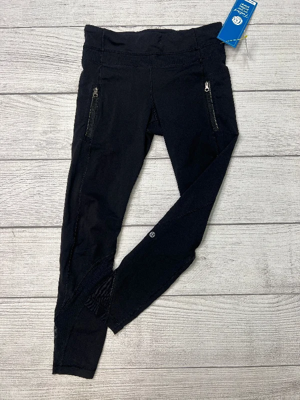 New Products Black Athletic Leggings Lululemon, Size S