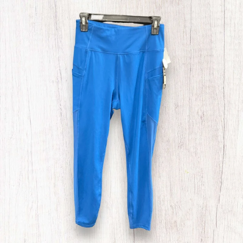 New Design Blue Athletic Leggings Avia, Size S
