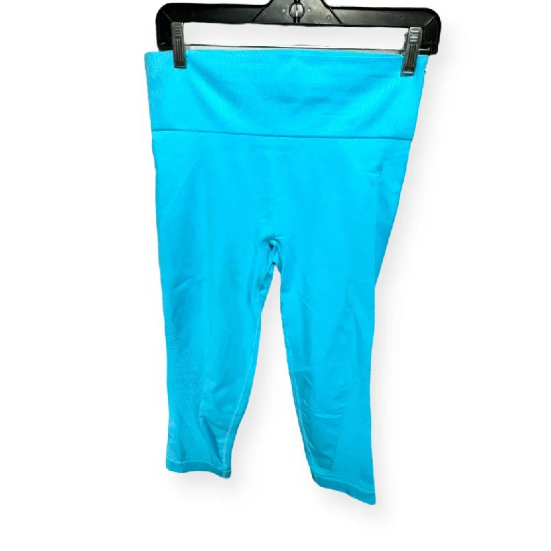 Chic Outfits Blue Athletic Leggings morera, Size L
