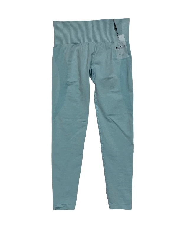 Elegant Temperament Blue Athletic Leggings NVGTN, Size M