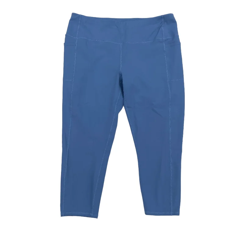 Unique Design BLUE SKECHERS ATHLETIC LEGGINGS, Size 2X