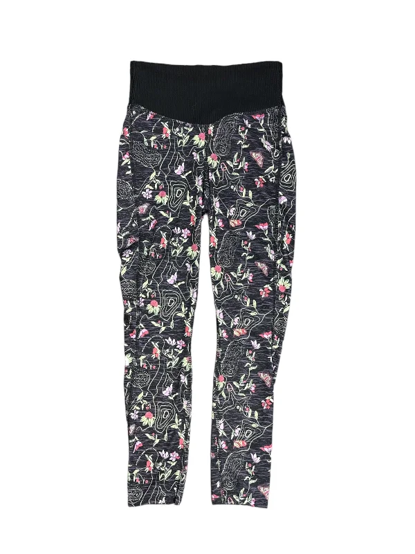 High-quality Fabrics Floral Print Athletic Leggings The North Face, Size S