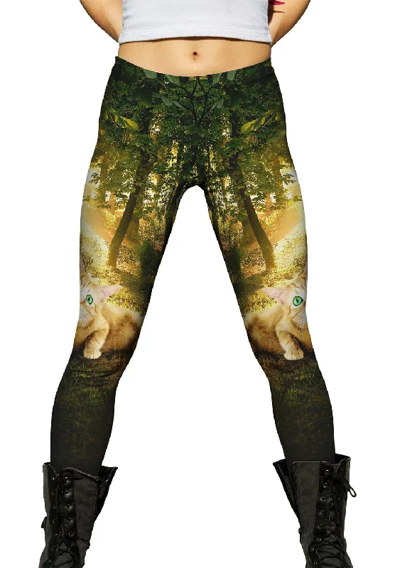 Nightclub Style Forest Cool Cat
