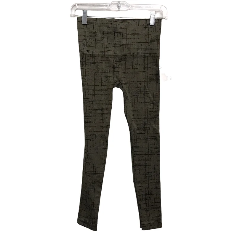 Personalized Series Green Athletic Leggings By Spanx, Size: M