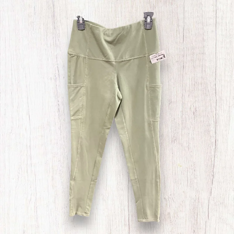 Casual Choice Green Athletic Leggings Chicos, Size S
