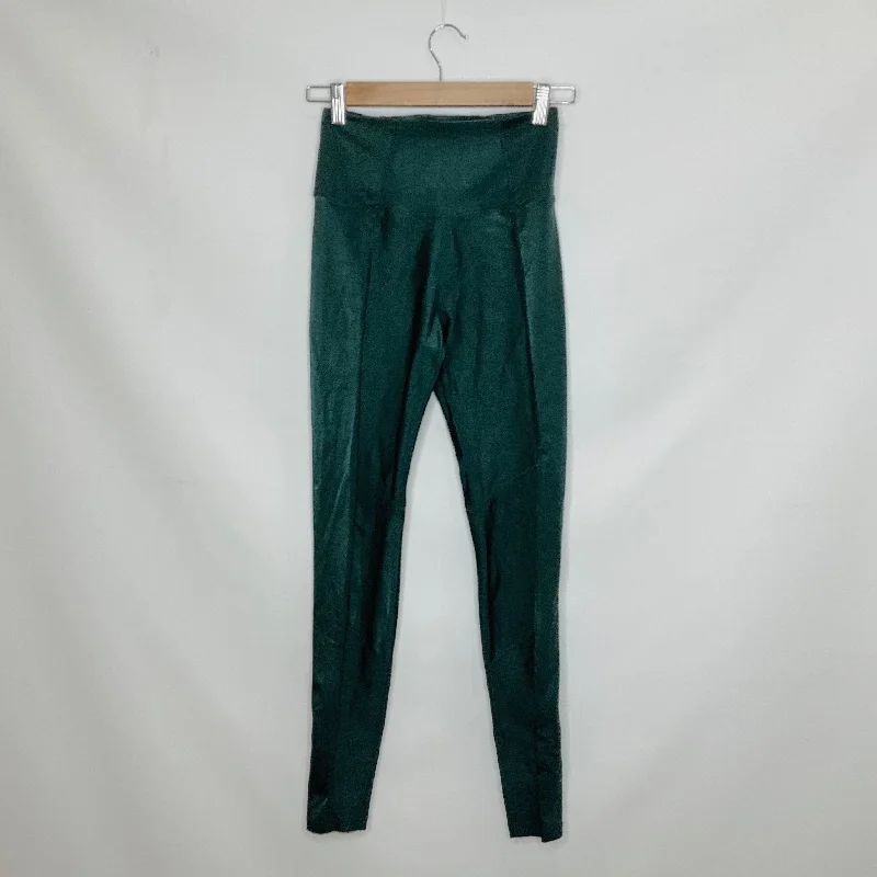 Celebrity Picks Green Athletic Leggings Good American, Size 2
