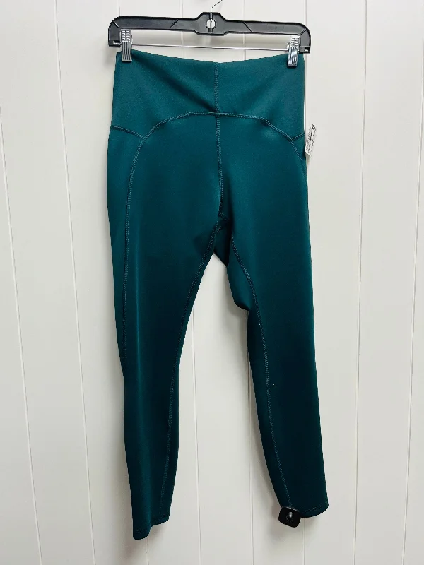 Easy Comfort Style Green Athletic Leggings Spyder, Size M