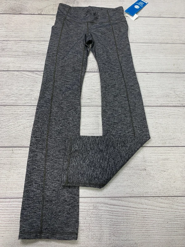 Stylish Ease Grey Athletic Leggings Athleta, Size S