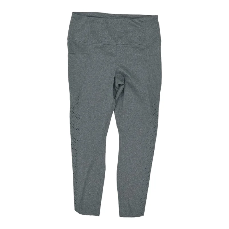 Elegant Series GREY ATHLETIC LEGGINGS by MEMBERS MARK Size:L
