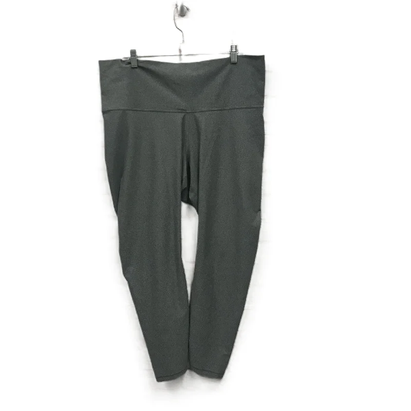 Easy Chic Wear Grey Athletic Leggings By Old Navy, Size: 2x