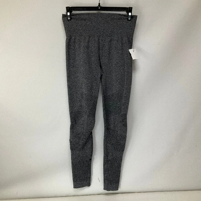 Trendy Casuals Grey Athletic Leggings Cma, Size S
