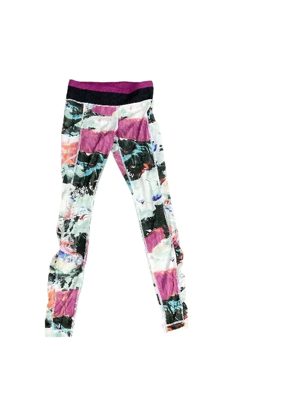 Easygoing Outfits Purple & White Athletic Leggings Lululemon, Size 6