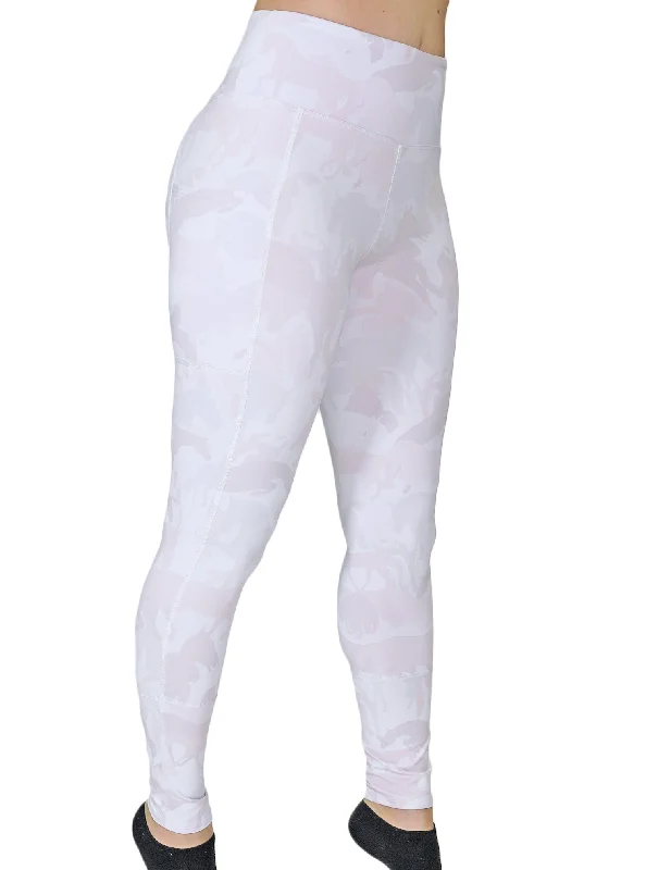 WELLINGTON PINK CAMO RIDING LEGGING