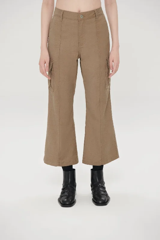Relaxed Dresses Long Run Bell Cut Pants