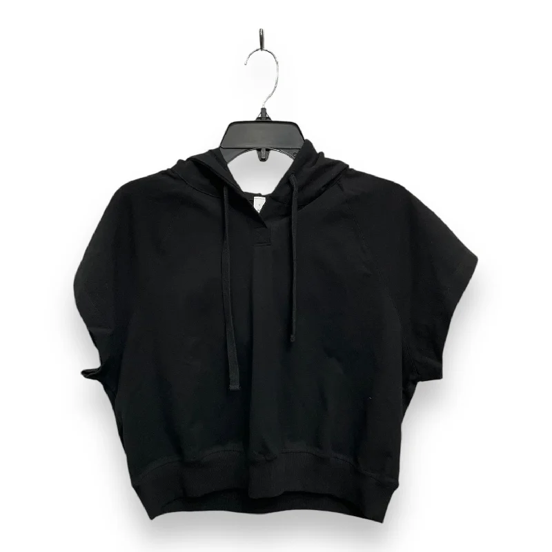 Fashionable Ease Athletic Top Short Sleeve By Cmc In Black, Size: S