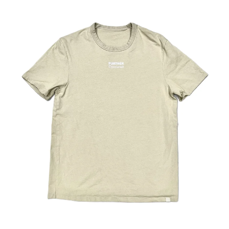 Summer Comfort Athletic Top Short Sleeve By Lululemon In Tan, Size: S