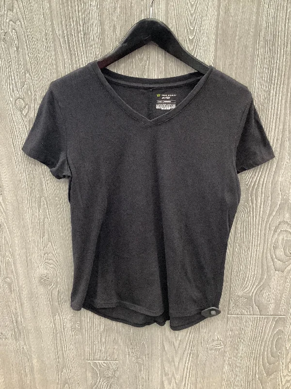 Everyday Outfits Athletic Top Short Sleeve By Tek Gear In Black, Size: S