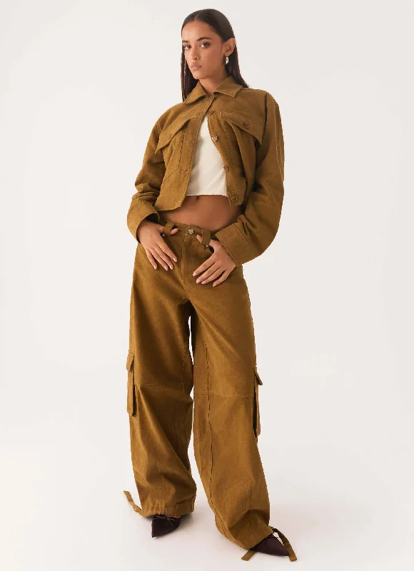 Leisure Sports Back In Time Cargo Pant - Brown