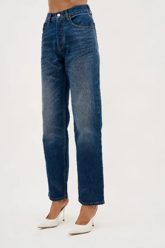 Fashion Innovation Baggy True Blue Jeans