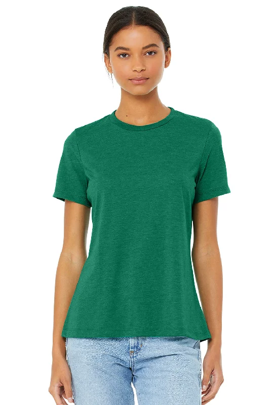 Bella + Canvas Womens Short Sleeve Crewneck T-Shirt - Kelly Green