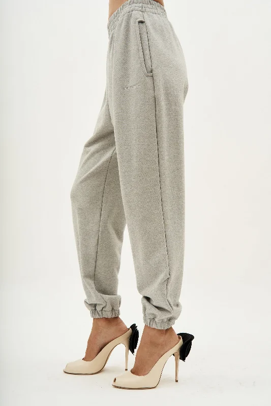 Classic Retro Bushra Grey Jogger Pants