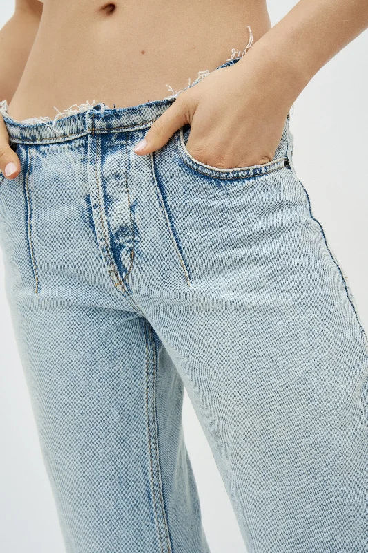 Stylish Fit Greci Blue Pants