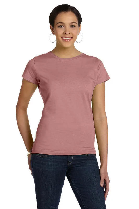 Soft Wearables LAT Womens Fine Jersey Short Sleeve Crewneck T-Shirt - Marvelous