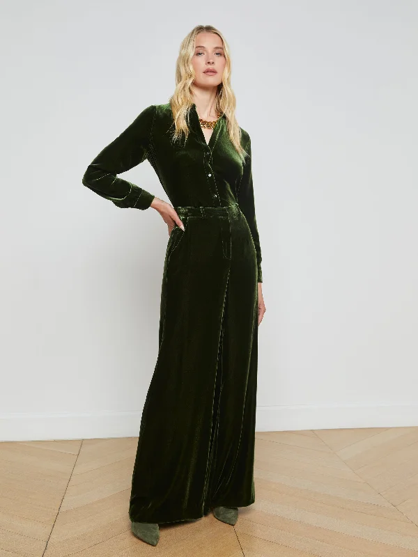 Sports Series Pilar Velvet Pant