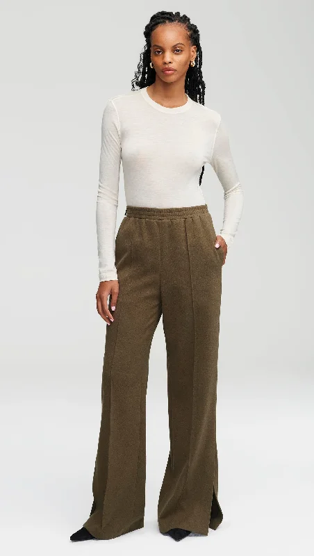 Urban Design Sense Pull-On Pant in Cozy Jersey | Olive