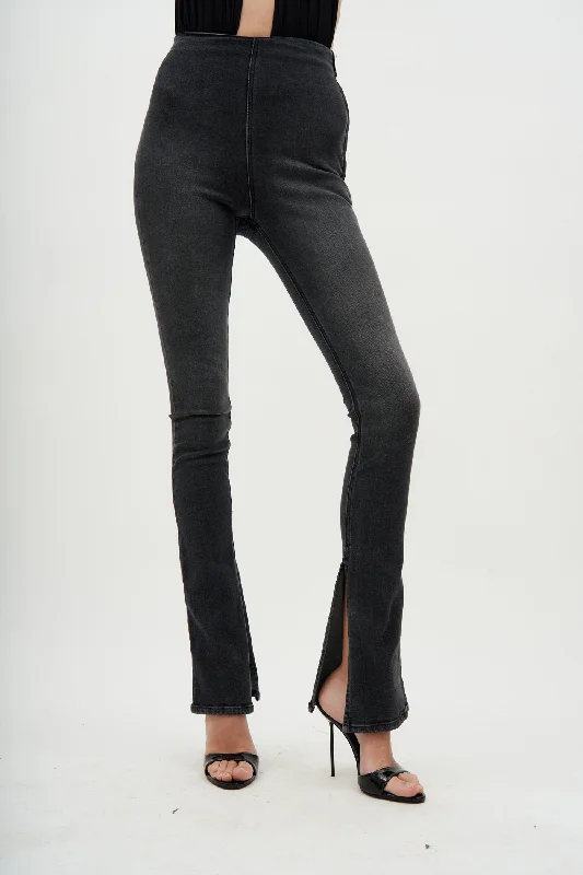 Breezy Style Split Hem Gradeschool Jegging