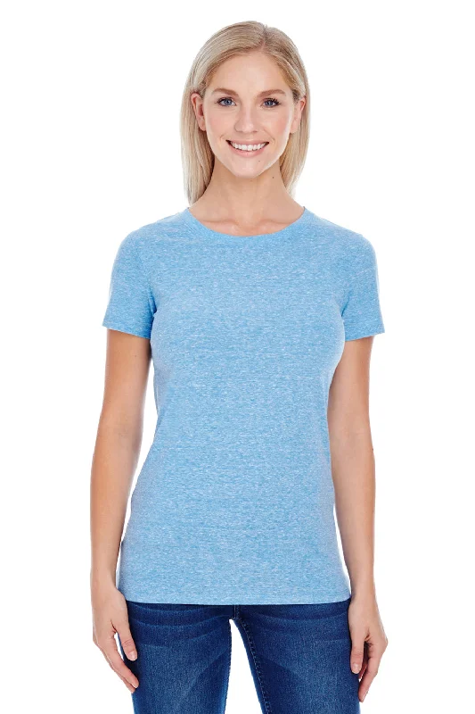 Outdoor Trend Threadfast Apparel Womens Short Sleeve Crewneck T-Shirt - Royal Blue