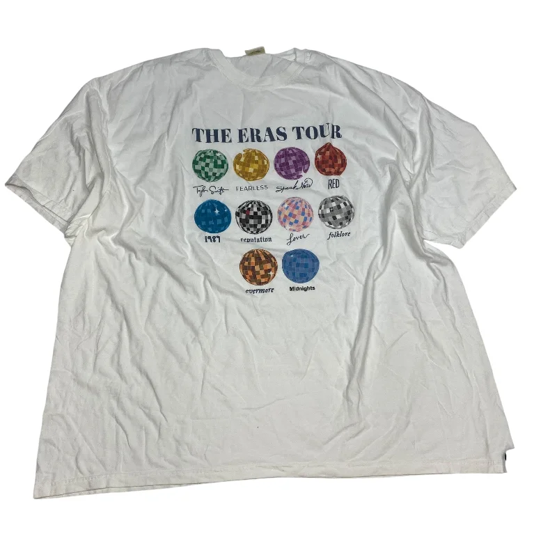 Comfort Fit Top Short Sleeve By Comfort Colors In White, Size: 4x