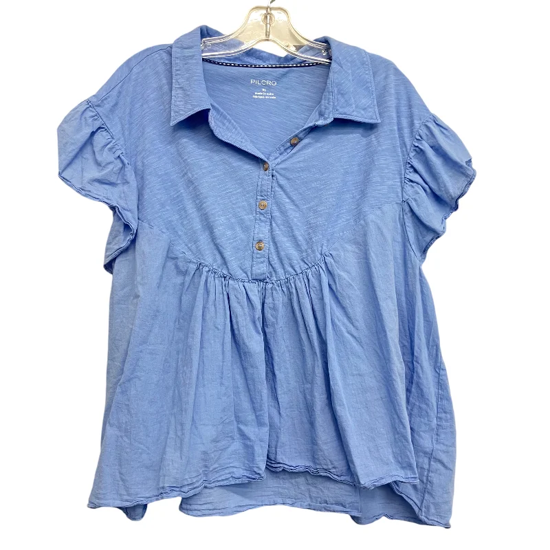High-quality Styles Top Ss By Pilcro In Blue, Size:Xl