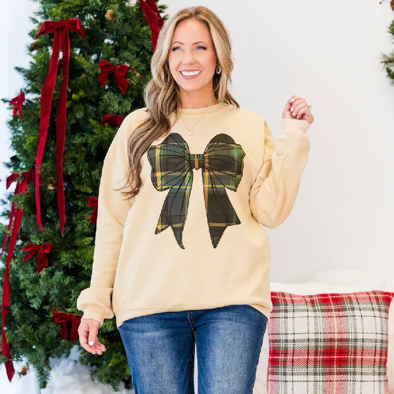 Soft Wear All Tied Up Pullover, Sand
