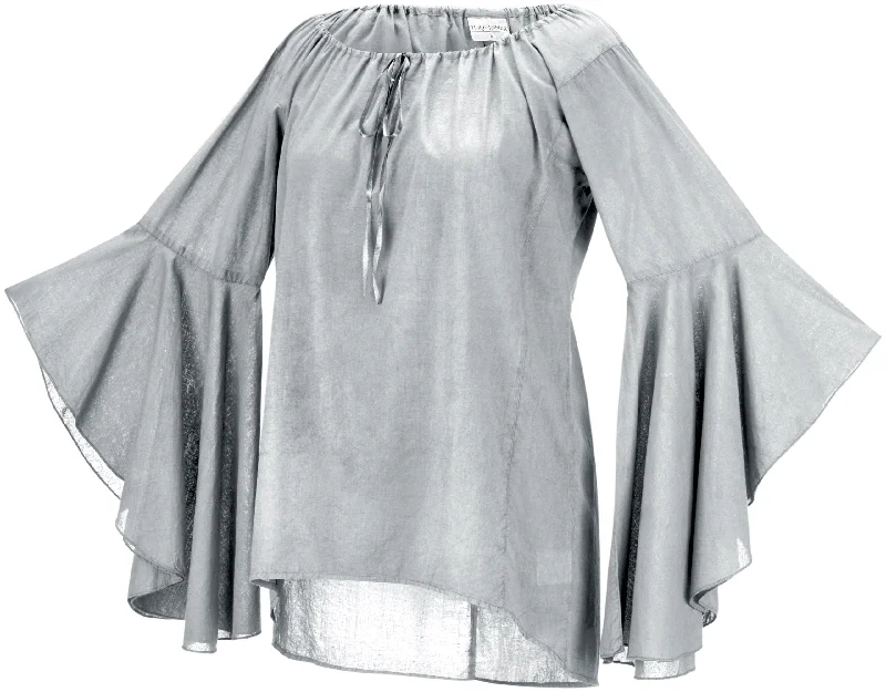 Cozy Fashion Trends Angeline Tunic Limited Edition Silver Pewter