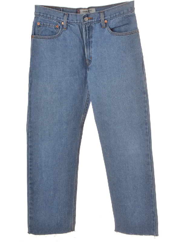 High Street Fashion Label Sam Cropped Mens Jeans