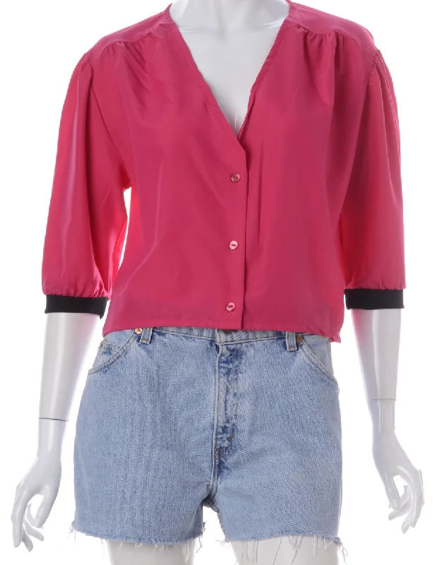 Fresh Wear Label Rila Sporty V Neck Blouse