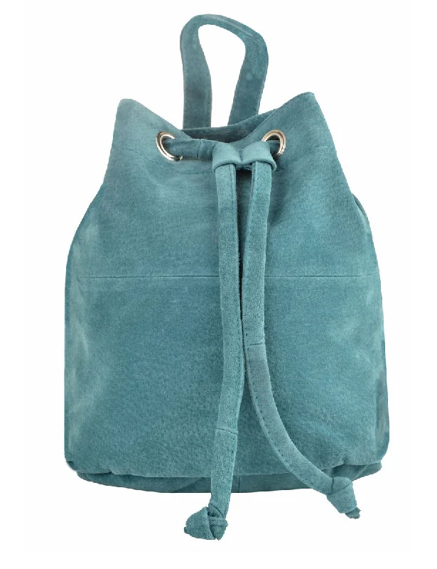 Cozy Apparel Label Rochelle Mini Drawstring Bucket Backpack