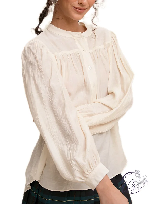 Cozy Vibes On Top Of The Day Blouse