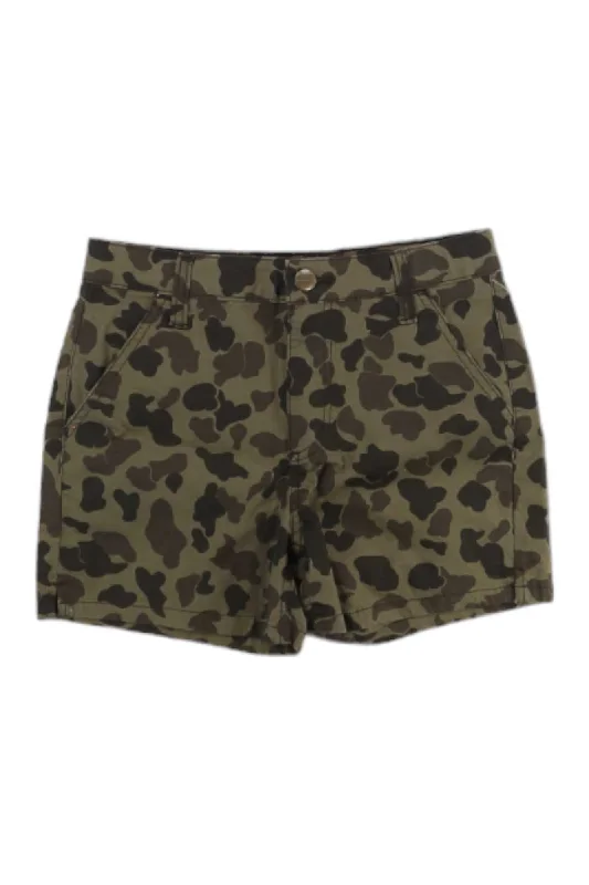 Carhartt Girls' CG Camo Ripstop Short