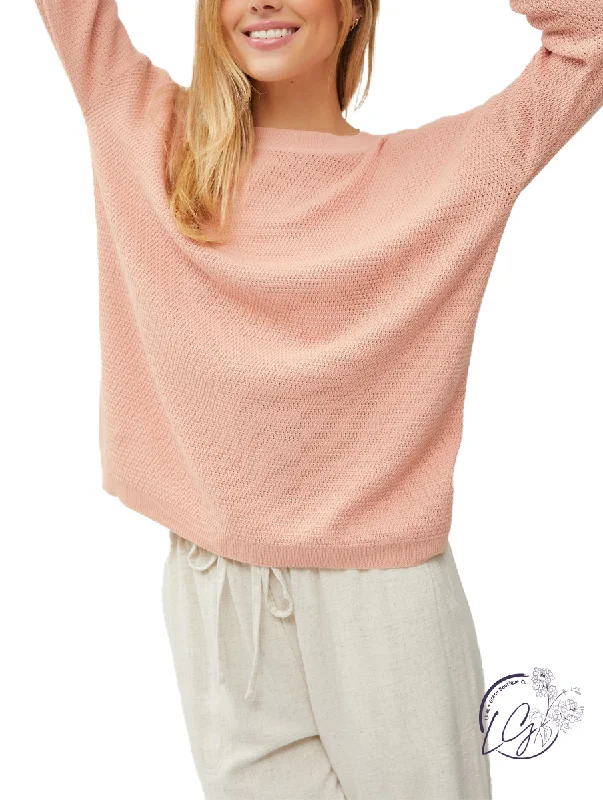 European Plan Urban Edge Ribbed Sweater