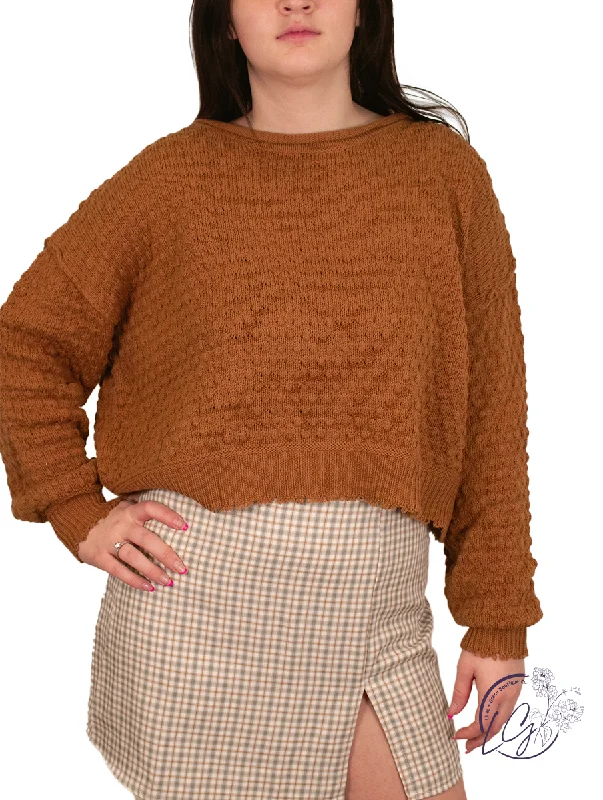 Cozy Look Into The Wind Sweater