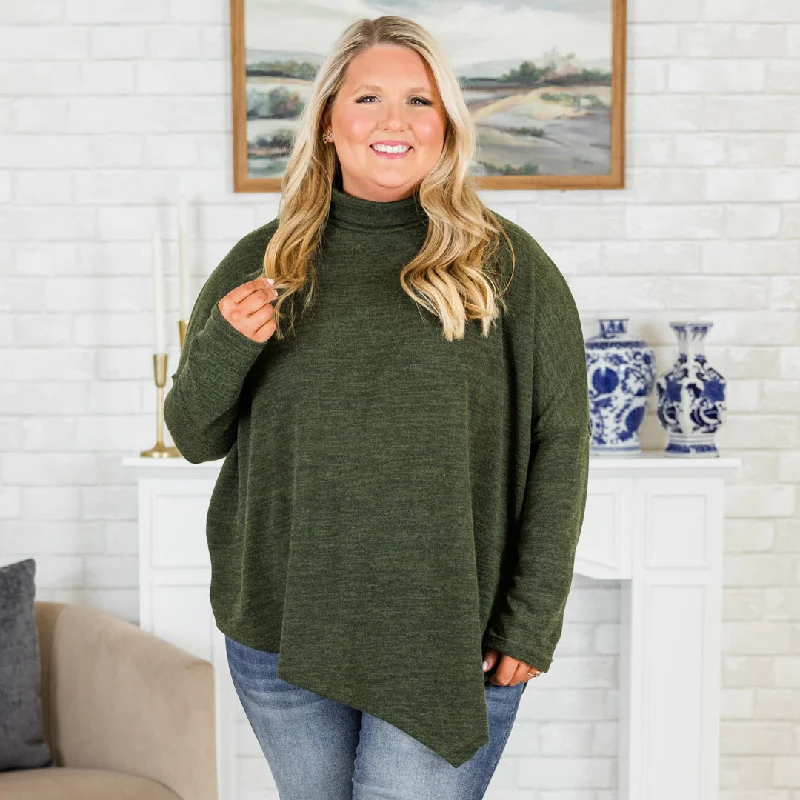 Cool Style Could've Had It All Top, Olive