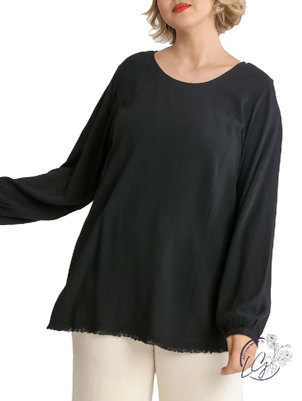 Exquisite Craftsmanship Curvy Enjoy Life Leopard Print Long Sleeve