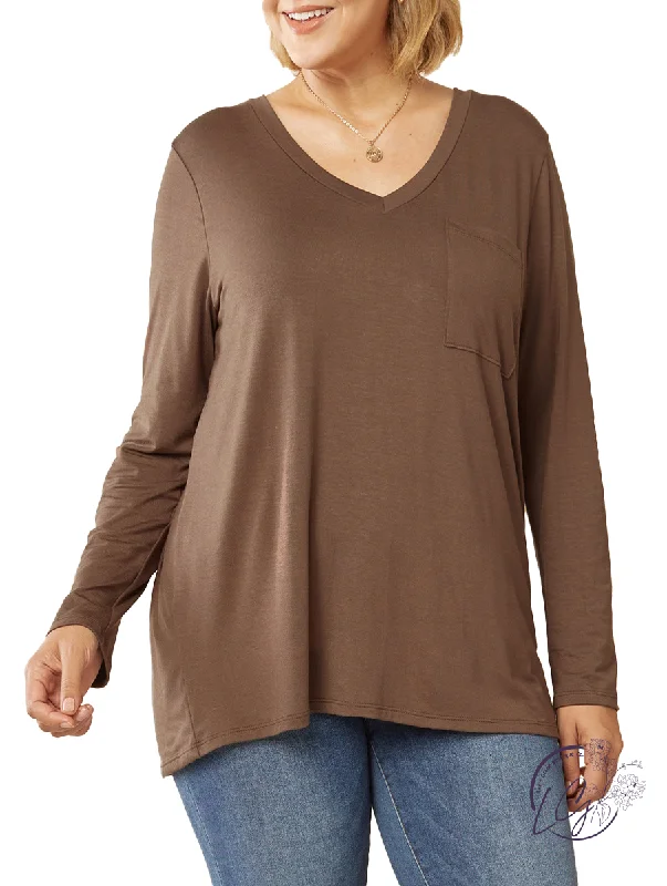 Curvy Instant Connection Basic Long Sleeve