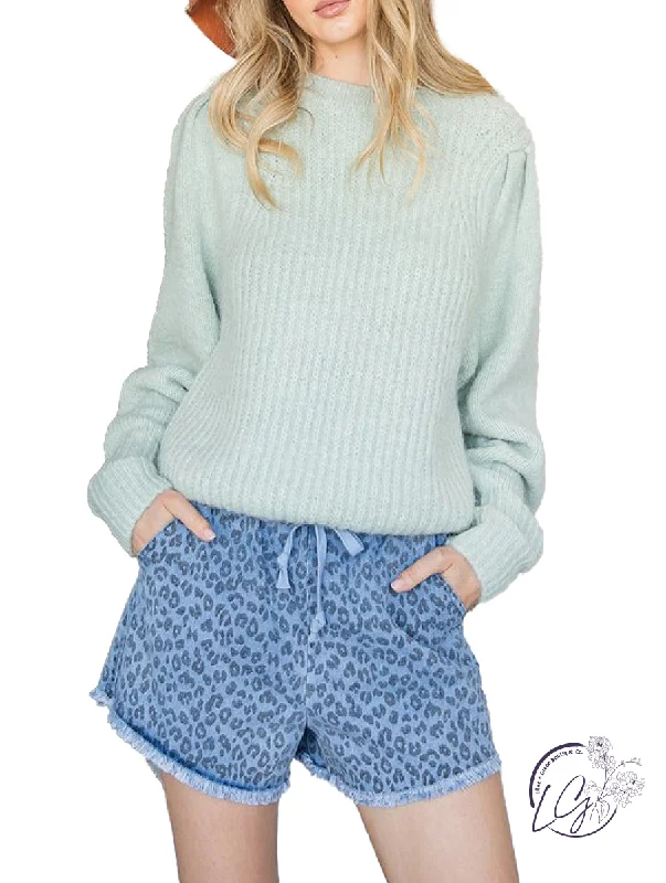 Weekend Style Curvy What About Love Soft Sweater